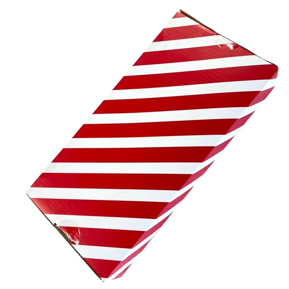 Rae Dunn Holly & Jolly Holiday 4" Pet Bowl Gift Set White w/Black Lettering NIB - Picture 5 of 6